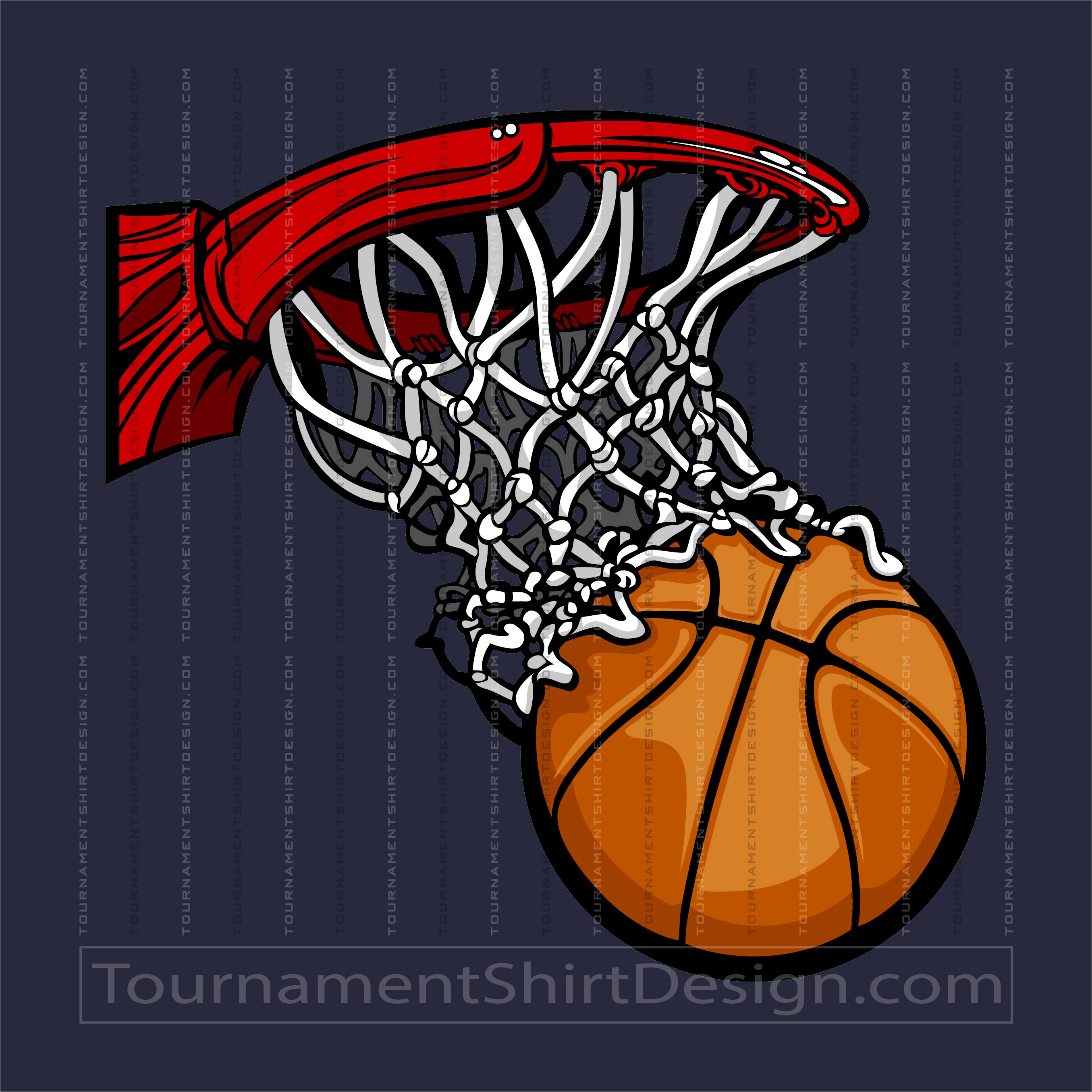 Basketball Net Graphic