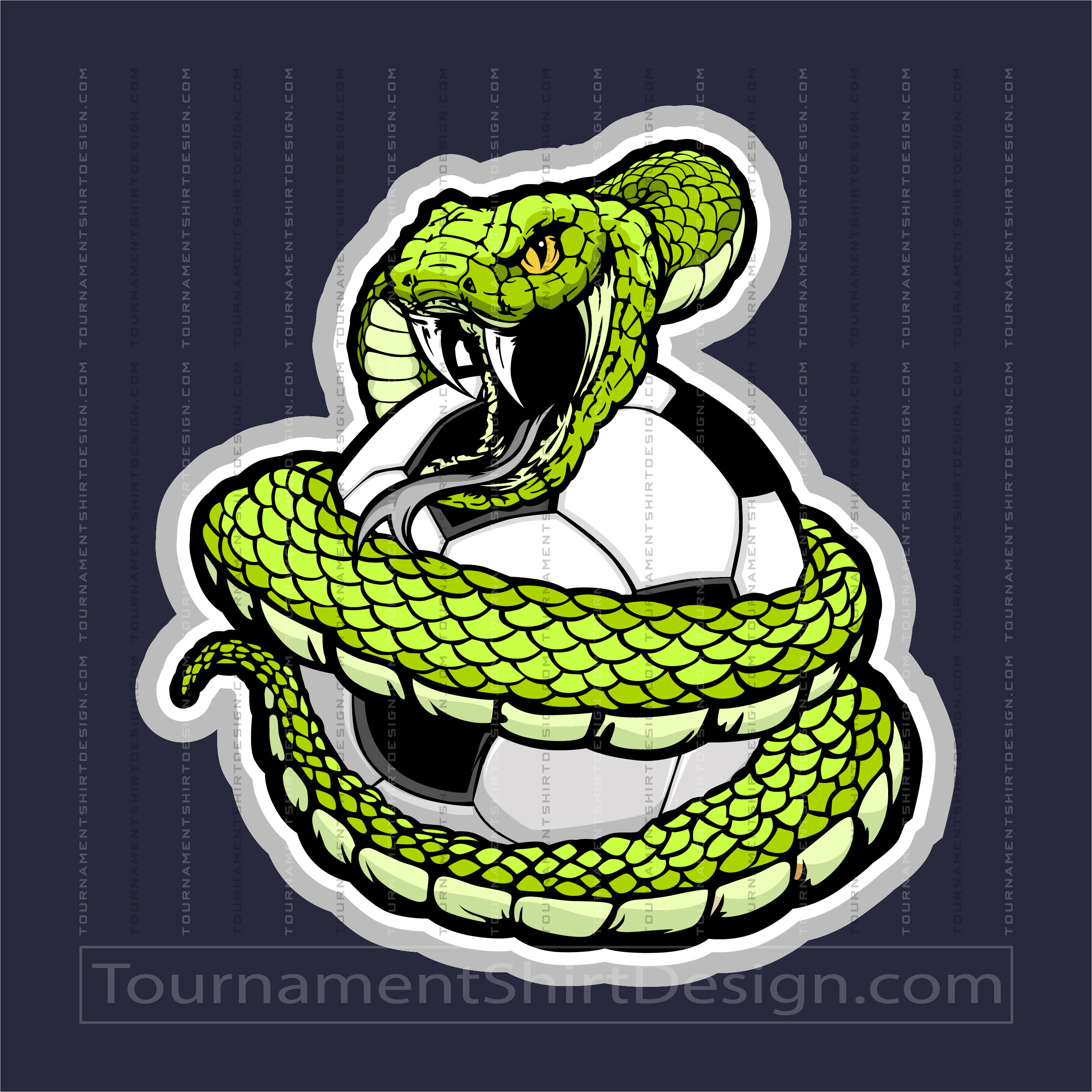Clip Art Soccer Snake