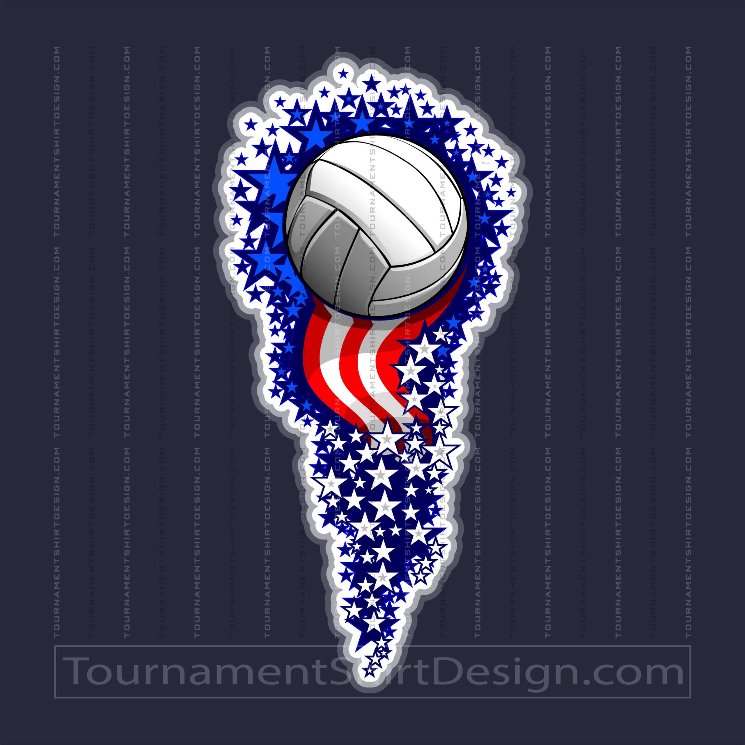 Flag Volleyball Clip Art