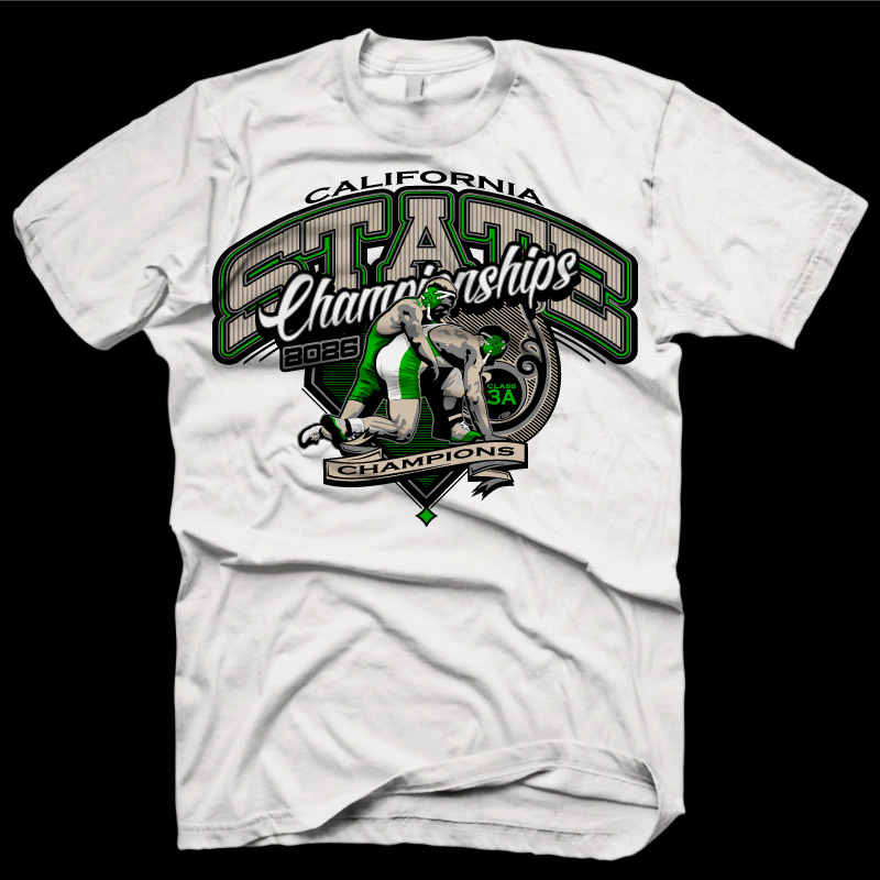 State Wrestling Tournament Shirt
