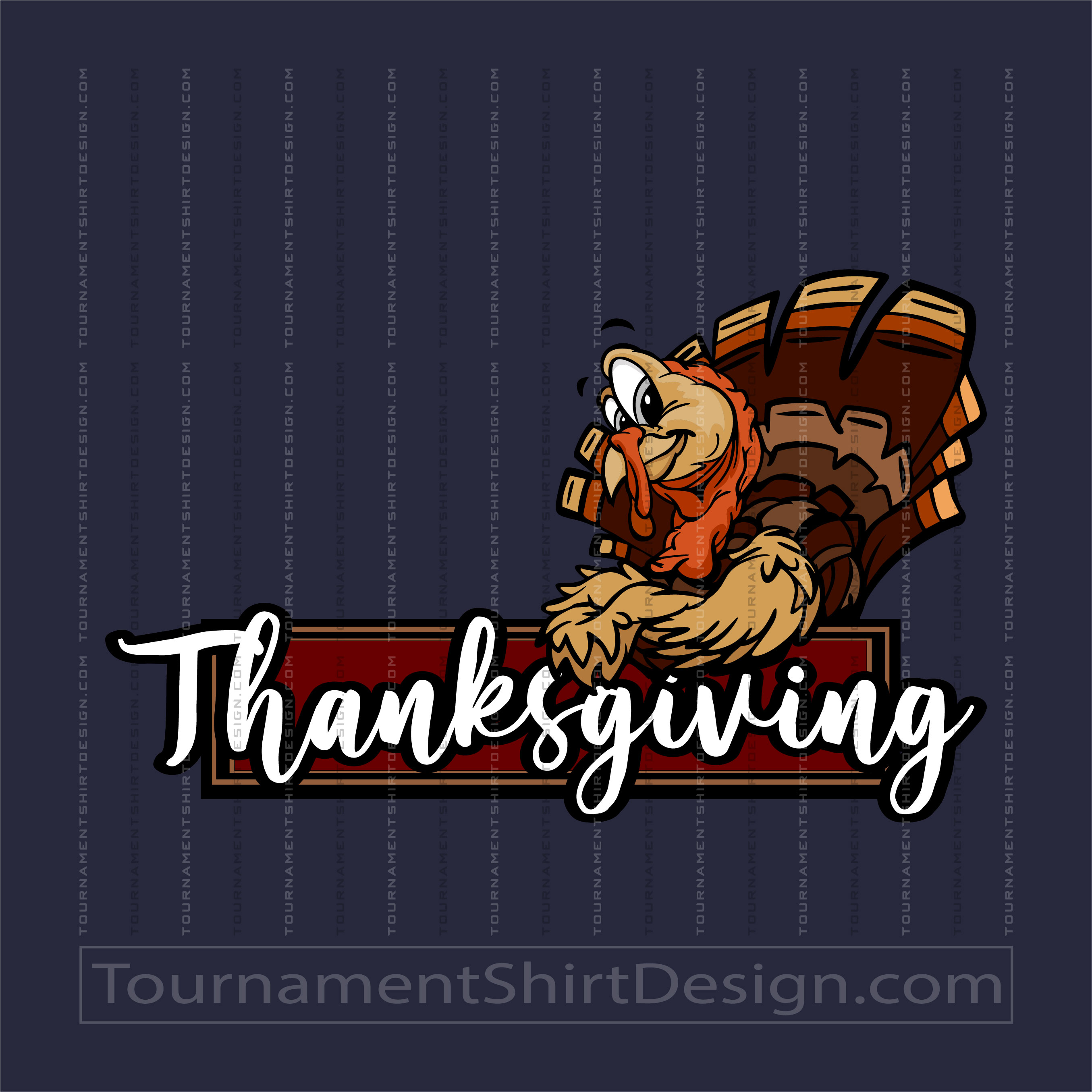 Vector Thanksgiving Turkey
