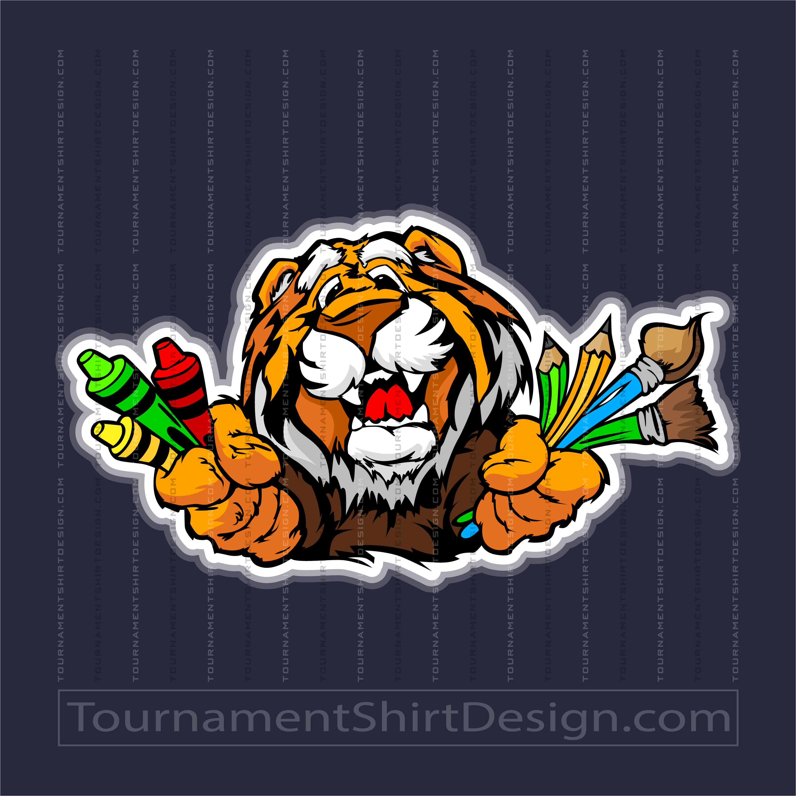 Tigers Art Design